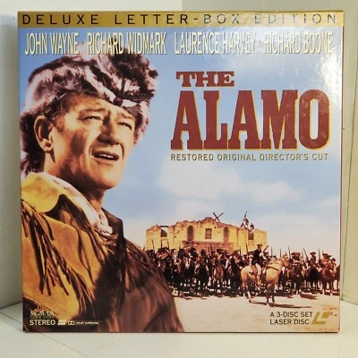 The Alamo: Deluxe Letterbox Edition (3-Disc Laserdisc, 1992) - Image 1 of 4
