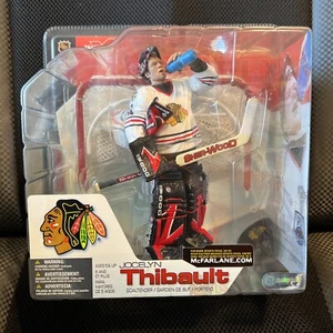 NHL McFarlane Jocelyn Thibault Goalie Series 4 Chicago Blackhawks 2002 - Foto 1 di 9