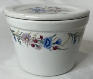 Arabia Finland Marmeladenglas mit Deckel floral *abgebrochen* MCM Vintage - Bild 1 von 23