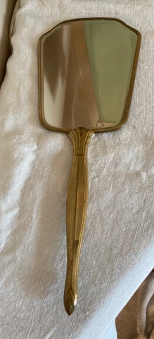 antique mirror Original Vintage 14” Cover