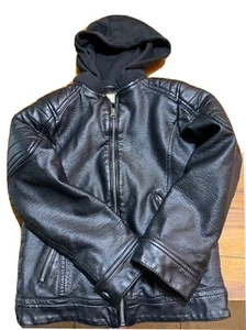 faux leather child jacket roebuck & co sm size 8 Winter Coat - Picture 1 of 10
