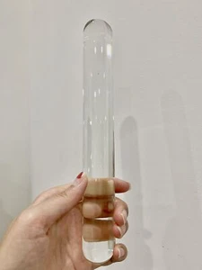 Clear Sex Toys Glass Dildo G-spot Prostate Massager Anal Butt Plug for Men Women - Picture 1 of 7