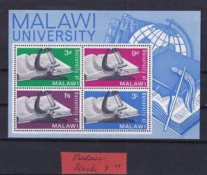 Sammlungsauflösung - Malawi - Gründung Malawi Uni - Block 4 ** - Bild 1 von 1