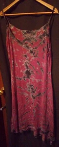 Tye Dye Summer Dress...NEW... Festival, Hippie, Beach.. Comfortable and Cool - Picture 1 of 4