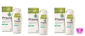 Priorin Shampoo for Oily Hair Against Hair Loss 3X200mL New-Fast Shipping - Picture 1 of 5