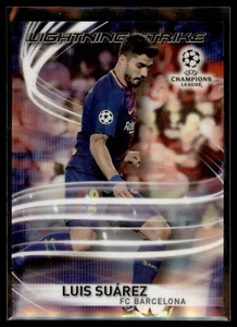 2017-18 Topps Cromo UEFA CL Lightning Strike Luis Suárez - FC Barcelona - Imagen 1 de 2