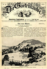 Pitschberg Tirol u.a.Neue Wintersport-Gebiete Titelblatt-Photo u.Text von 1901