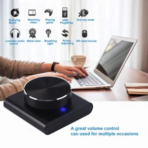 USB Volume Control Knob Audio Controller with USB Cable Volume Adjustment Knob - Afbeelding 1 van 12