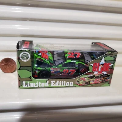 RCCA Action 1/64 #27 Kenny Irwin Gi Joe 1997 capó abierto Ford Thunderbird nuevo en caja Foto 1 de 4