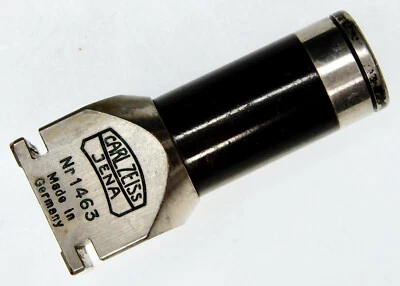 Carl Zeiss Jena Black & Nickel 436/2 5cm Chimney Waist Level Finder   #1463 - Image 1 of 4