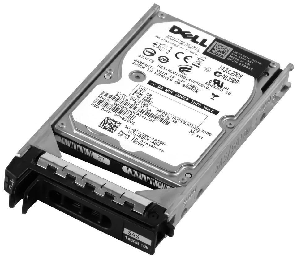 Hard Drive Dell 0T228M HUC103014CSS600 147GB 10000U/Min 64MB SAS-2 2.5 " - Image 1 of 3