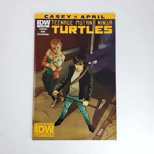 Teenage Mutant Ninja Turtles Casey Abril #1 RE Variante Edición Convención - Imagen 1 de 14