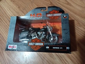 Harley Davidson Series 41 1:18 Scale 2022 Model 1966 FLH ELECTRA GLIDE Brand New - Bild 1 von 5
