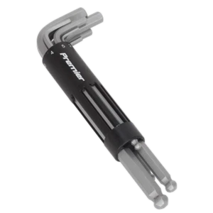Sealey AK7185, Ball-End Hex Key Set with Power Bar 8pc - Picture 1 of 1