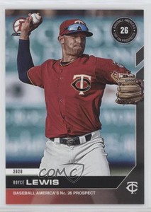 2020 Bowman Next Topps Now Baseball America's Top 100 Prospects Royce Lewis #T50