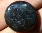 Natural Gemstone Black Round Plain Loose Beads Cabochon 21mm 17Ct V21-820