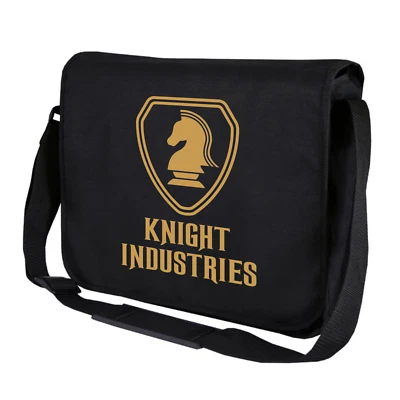 KNIGHT INDUSTRIES Rider Michael Hasselhoff Putty 80s Crossbody Messenger Bag - Image 1 of 3