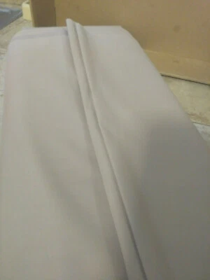 Fabric Remnants CAHKI COLOR (TAN) Sheer Synthetic 4 Yds x 43" - Image 1 of 3