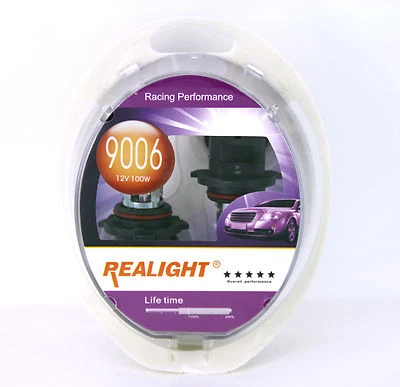 HB4 / 9006 Super Bright White HID Look Xenon Halogen Headlights Globes Bulb 12V  - Image 1 of 4