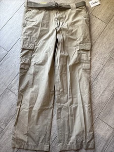 Cabela’s Cargo Pants Hiking Men’s Size 34x30 Beige Outdoor NWT! - Picture 1 of 7