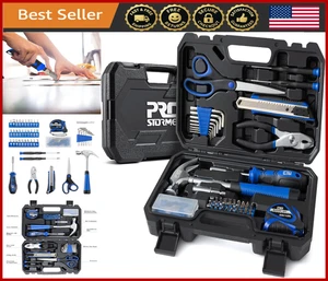 93-Piece Home Repair Tool Set with Storage Case, Essential Starter Kit - Picture 1 of 8