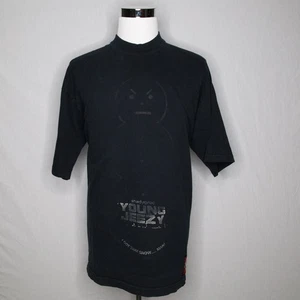 Camisa Vintage Young Jeezy Y2K Muñeco de Nieve Shadygroc Negra 1Chiban Talla XL - Imagen 1 de 6