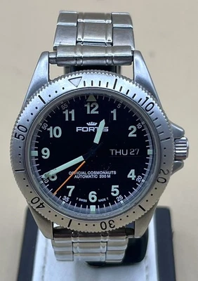 RARE FORTIS OFFICIAL COSMONAUTS AUTOMATIC B-42 WRIST WATCH (MVP028116) - Image 1 of 4