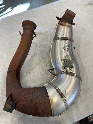 Ski doo Rev MXZ 550 Fan Tuned Pipe Assembly 514053848 Exhaust   821 - Image 1 of 4