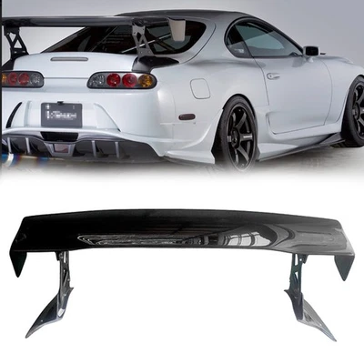 Carbon Fiber Spoiler Wing Rear VARIS EURO GT For 1993-02 Toyota Supra MK4 JZA80 - Image 1 of 4