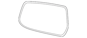 OEM NEW 10-12 GM Chevrolet Equinox Mirror Glass With Bracket Right Side 20815186 - Picture 1 of 2