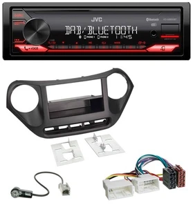 JVC Bluetooth USB DAB MP3 Autoradio für Hyundai i10 (ab 2013) - Bild 1 von 8