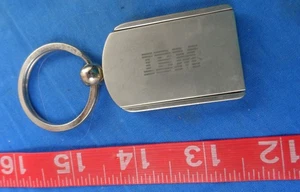 Vintage IBM Key Chain Ring Opens to Photo Frame, International Business Machine - Picture 1 of 3