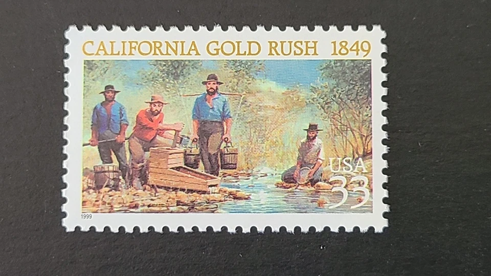 US 1996 #3316 33c California Gold Rush MNH - Image 1 of 1