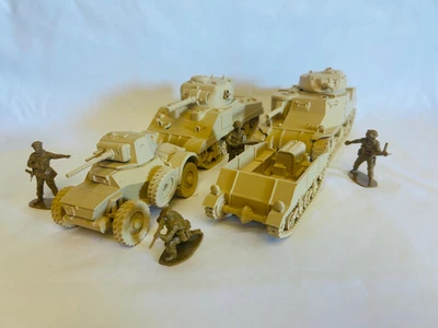 WWII (x4) British Vehicle Pack #5: 1/32 Army Men Scale - Image 1 of 4