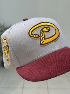 Sombrero Club Arizona Diamondbacks Inaugural 1998 59fifty Talla 7 5/8 Enviado el Mismo Día - Imagen 1 de 3
