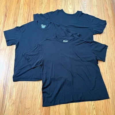NEW BALANCE Juego de 3 Camisetas Negras Hombre Talla 3XL Foto 1 de 4