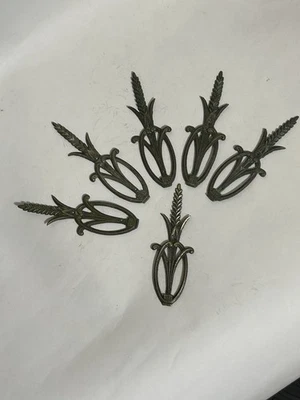 6 Furniture Appliqués ; Italy - Image 1 of 4