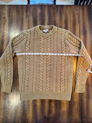 J. Suéter Crew Wallace and Barnes Tejido con Cable - Caramelo Derretido - M Foto 1 de 4