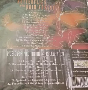 GERONIMO LLUBERAS 'BUTTERFLIES IN RAIN FOREST' NEW CD IN ORIGINAL SHRINK WRAP - Picture 1 of 1