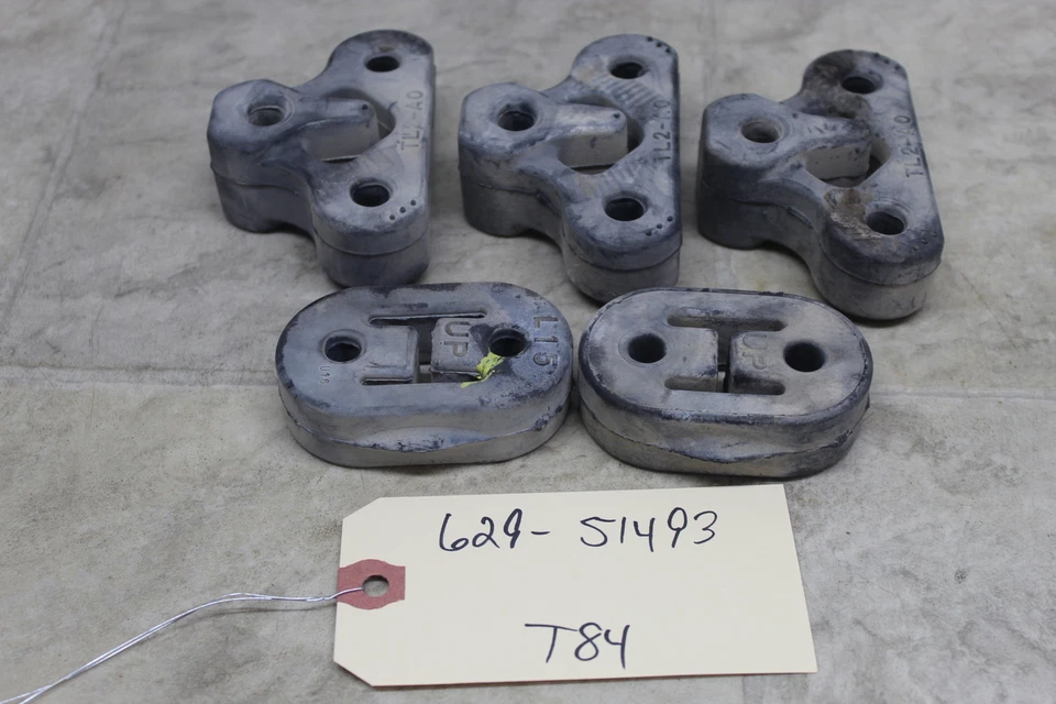 Honda Pioneer 1000 1000-5 2016-2019 OEM escape soportes de goma bujes ver fotos Foto 1 de 4