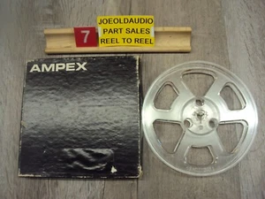 Ampex Box & gebrauchte 5 Zoll markenlose transparente leere Rolle. Getestet. Lot # 7 - Bild 1 von 5