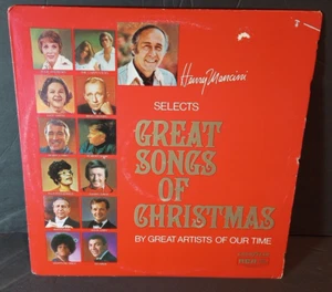 VTG 1975 MANCINI's GREAT SONGS OF CHRISTMAS Varied Artists Carpenters Bing Ella - Picture 1 of 8