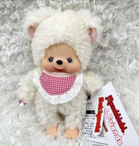 New Monchhichi Friends Chum the Sheep Stuffed Toy Plush S Size from Japan - Picture 1 of 5