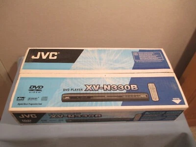 Reproductor de DVD/CD JVC XV-N330B - NUEVO DE STOCK Foto 1 de 4