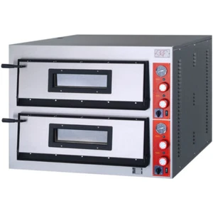 Gastro Pizzaofen Backofen 2 Kammer Pizzabackofen elektrisch 12 kW 1010x850x750mm - Bild 1 von 1