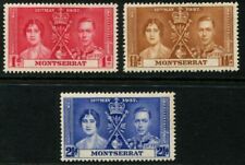 Montserrat - 1937 Coronation Set SG 98/100 MNH Cv £ 2 [B9126]