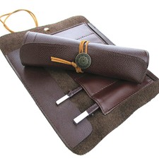 Coltello Portatile Borsa Custodia COLTELLI Roll 5 Pocket intaglio Pocket in pelle Borsa di stoccaggio