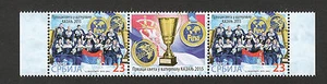 SERBIA-MNH** STRIP-SPORT-THE WORLD CHAMPIONS IN WATER POLO, KAZAN, RUSSIA-2015 - Picture 1 of 1