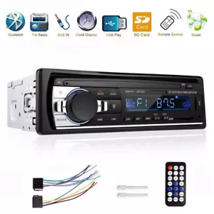 Autoradio Audio In Dash FM Ingresso Aux SD USB MP3 Radio Riproduzione - Foto 1 di 9
