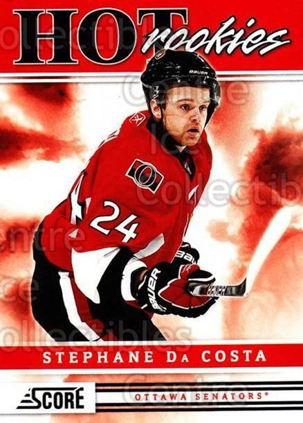 2011-12 Score #527 Stephane Da Costa - Image 1 of 1